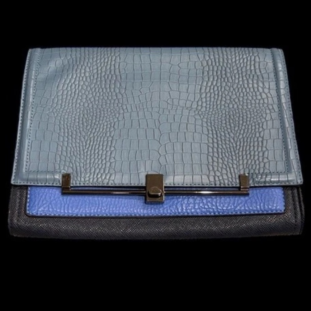 French Connection Envelope Handbag/Clutch Shades Of Blue